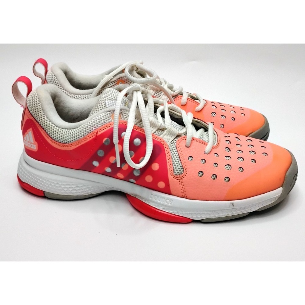 Adidas Barricade Classic Bounce Adituff Tennis Shoes Women Size 8 Pink